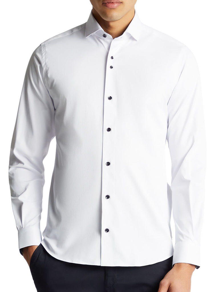 Remus Uomo Shirt White Stretch 13140 Shop Now – FOCUS