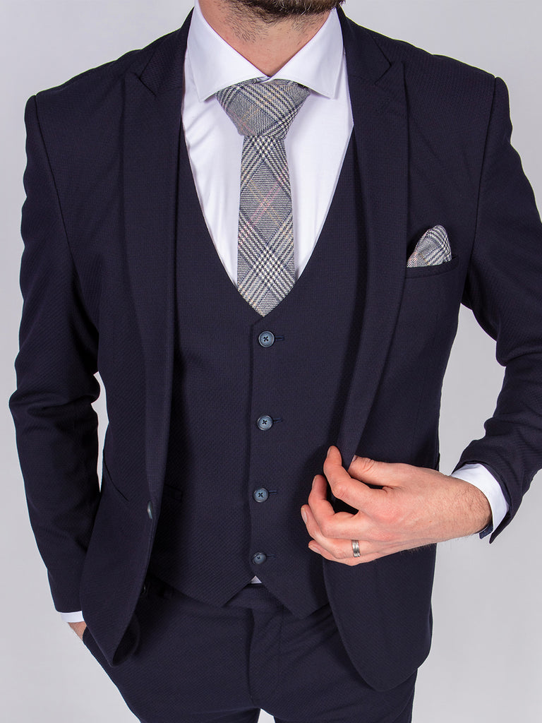 Suit Hire Belfast Bangor Newtownards Navy Slim Blue