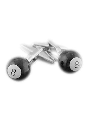 8 Ball Cufflinks
