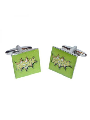 Comic Bosh Cufflinks