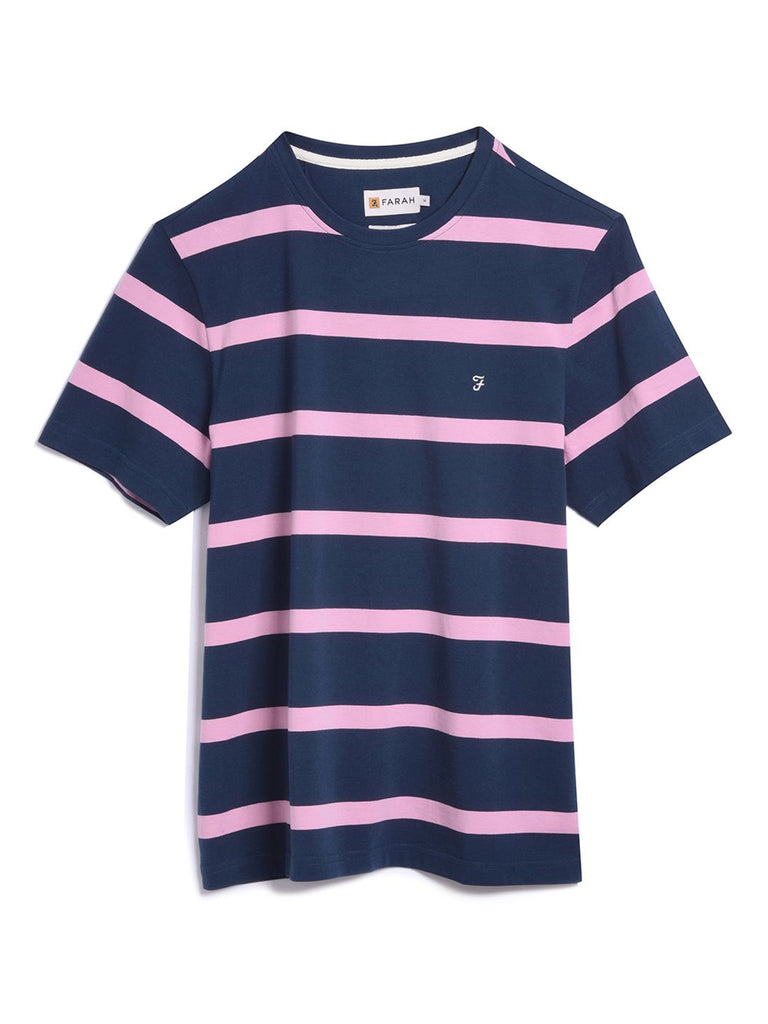 FARAH \u0026WAKE PRINTED STRIPED T-SH Tシャツ M - Tシャツ