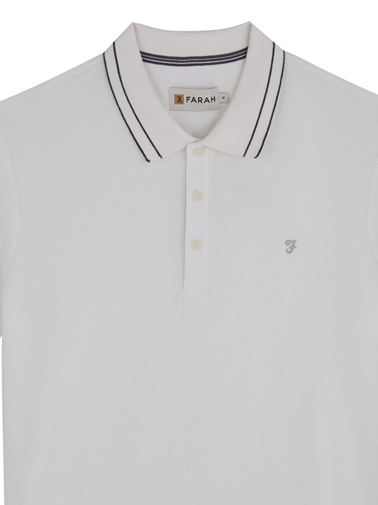 Farah white hotsell polo shirt