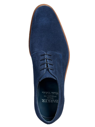barker shoes max navy suede