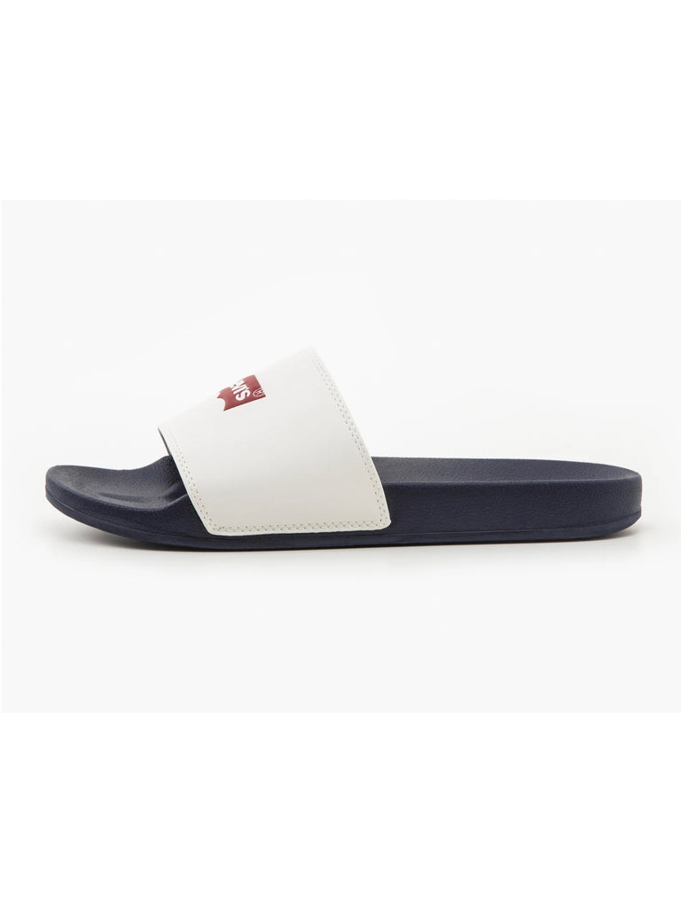 Levis Sliders Black Batwing Logo Shop Now FOCUS Menswear