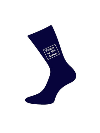 father-groom-sock-navy-blue