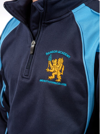 bangor-academy-quarter-zip-blue