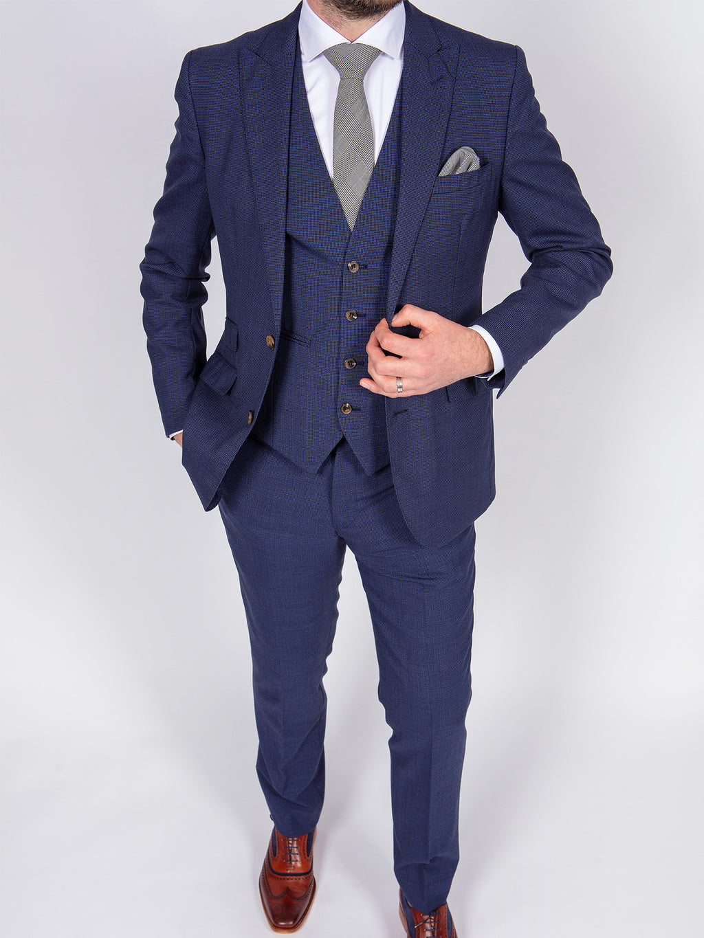 blue-check-groom-suit-hire-belfast