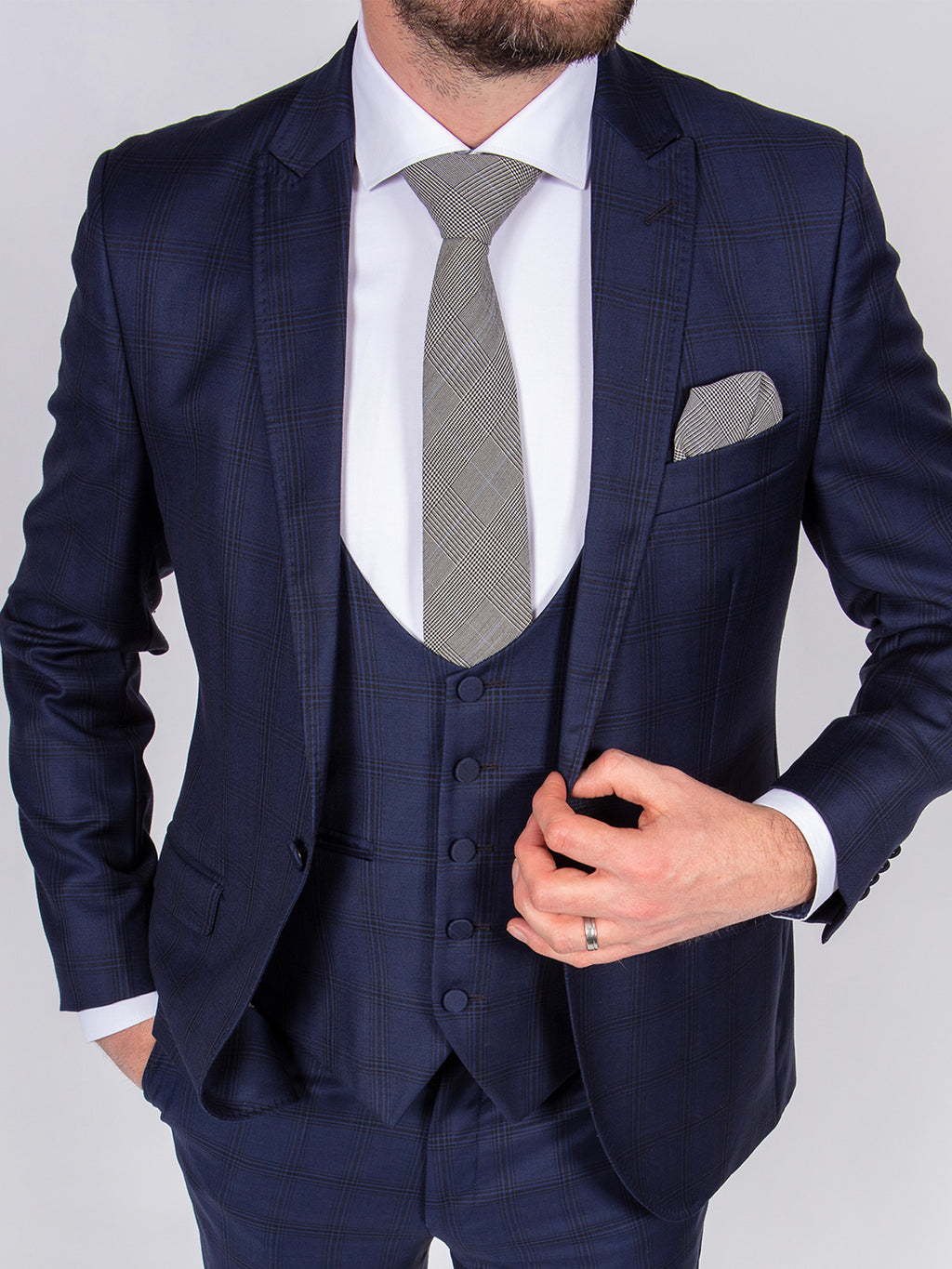 blue-check-suit-hire-belfast