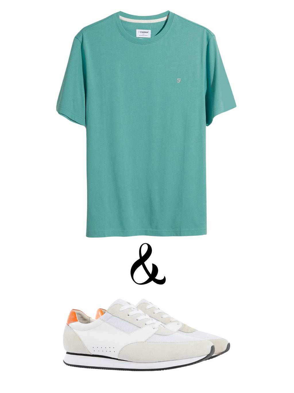 farah-green-t-shirt-white-remus-uomo-trainer-bundle