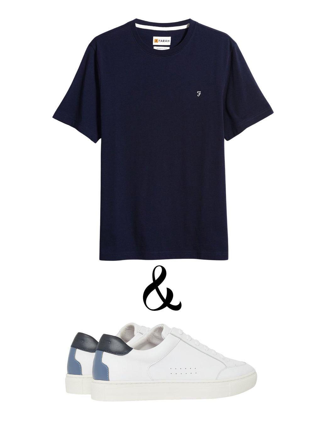 farah-navy-tee-remus-uomo-white-trainer-bundle