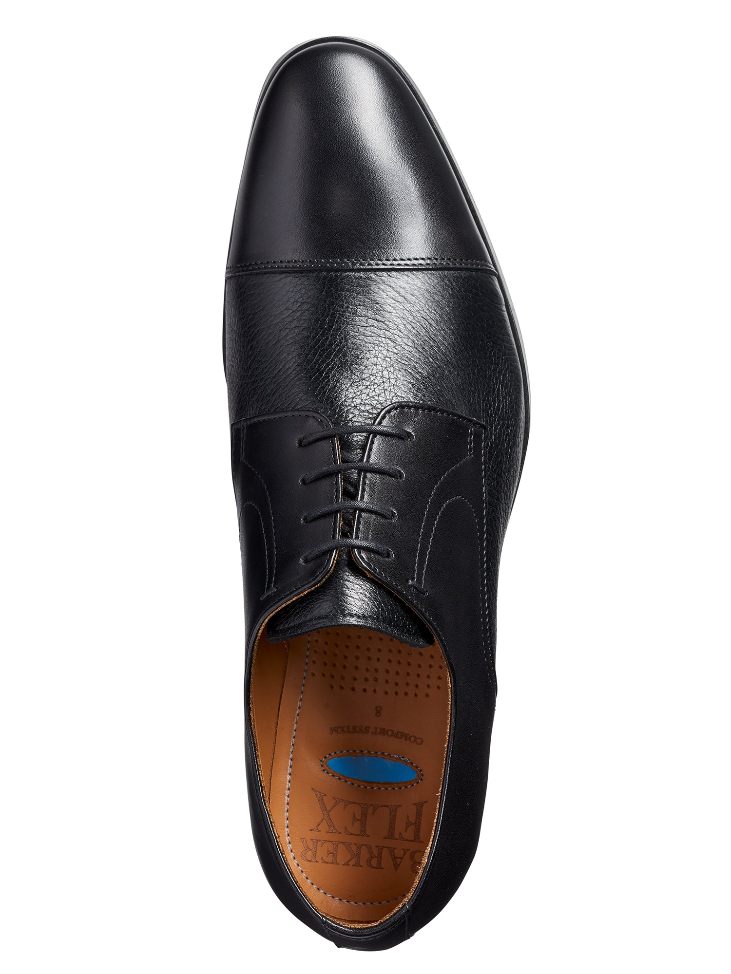 Barker Shoes | Sale | Southwold | Black Calf Deerskin Hi  display picture 2
