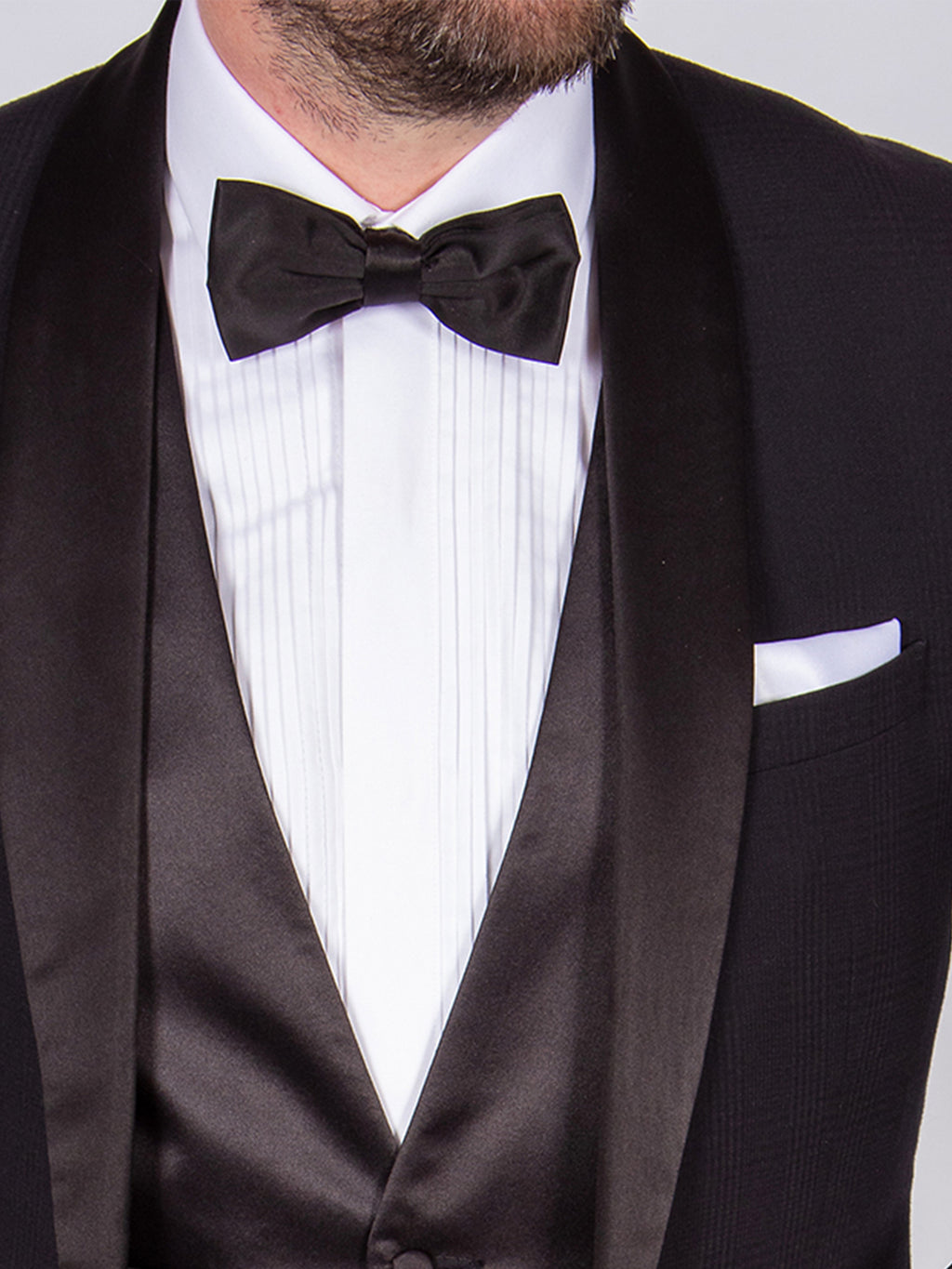 mens-black-formal-check-suit-hire-belfast