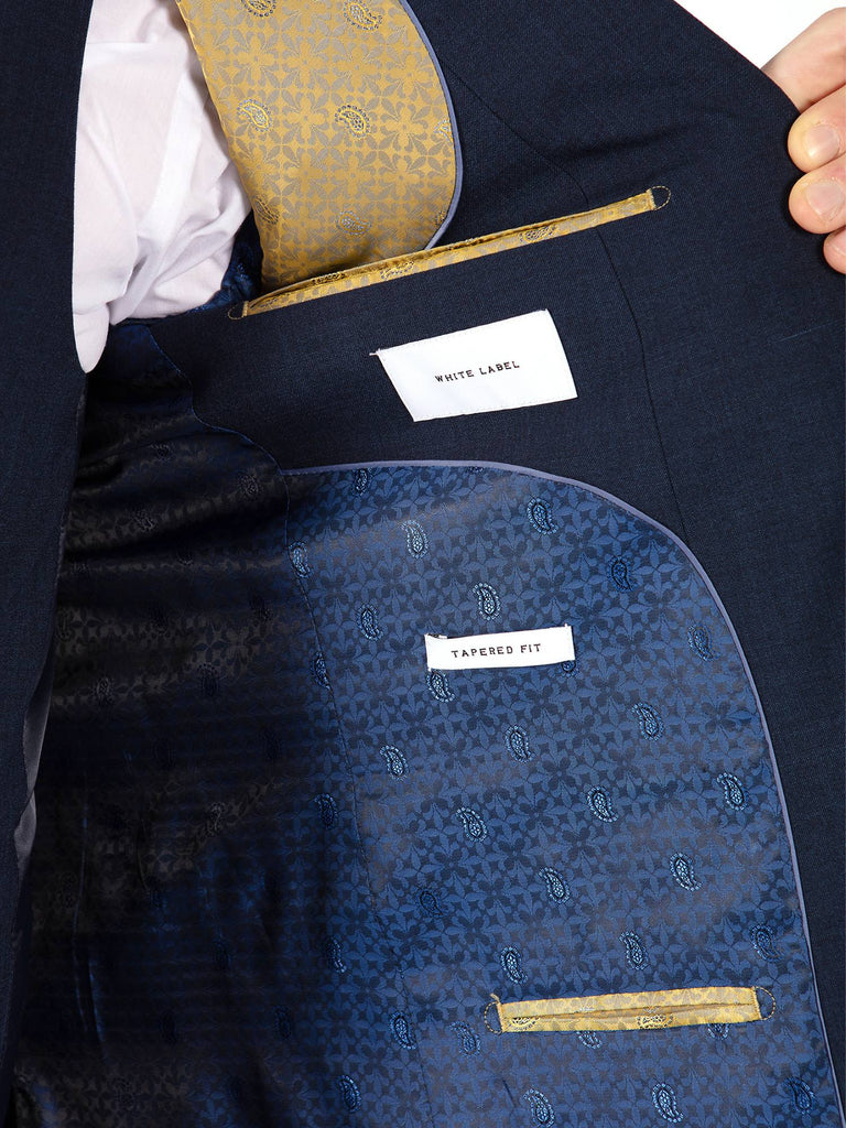 Mens Suit | Navy | Blue | White Label | 8250 | Fitted | Shop Now ...