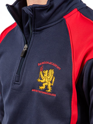 quarter-zip-6th-form-red-bangor-academy