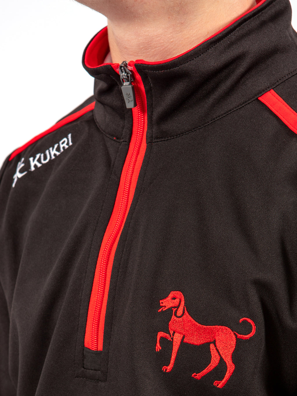 quarter-zip-top-glastry-college-uniform