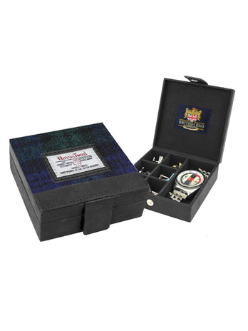 Black Watch Tweed Trinket Box