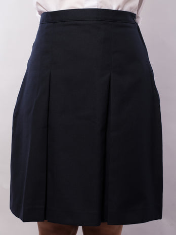 navy school skirt