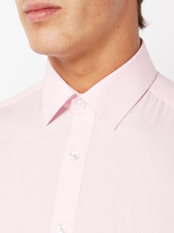 remus uomo pink  formal shirt