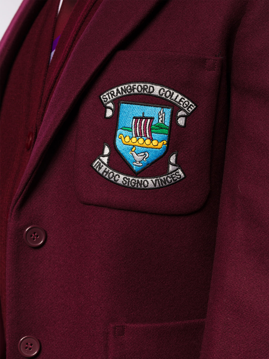 strangford college girls blazer