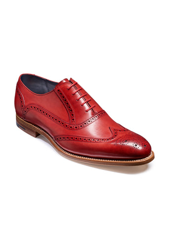 barker valiant red shoes