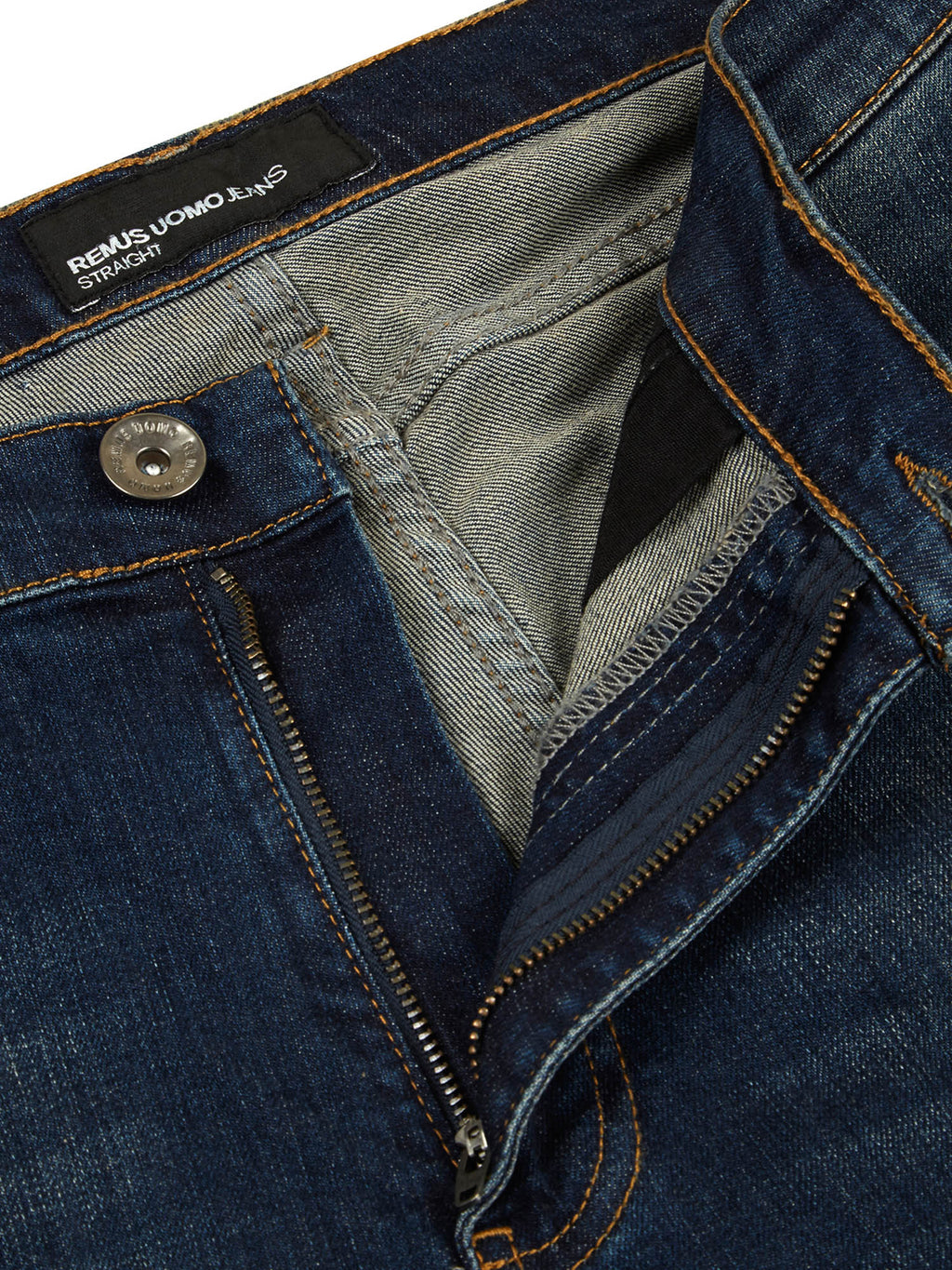 A dark blue stetch denim jean from Remus Uomo 68507/28