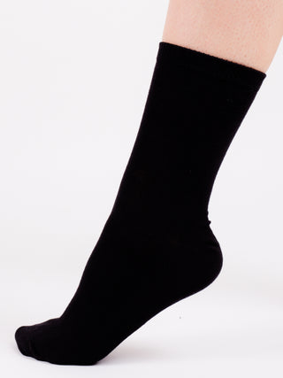 black-school-socks