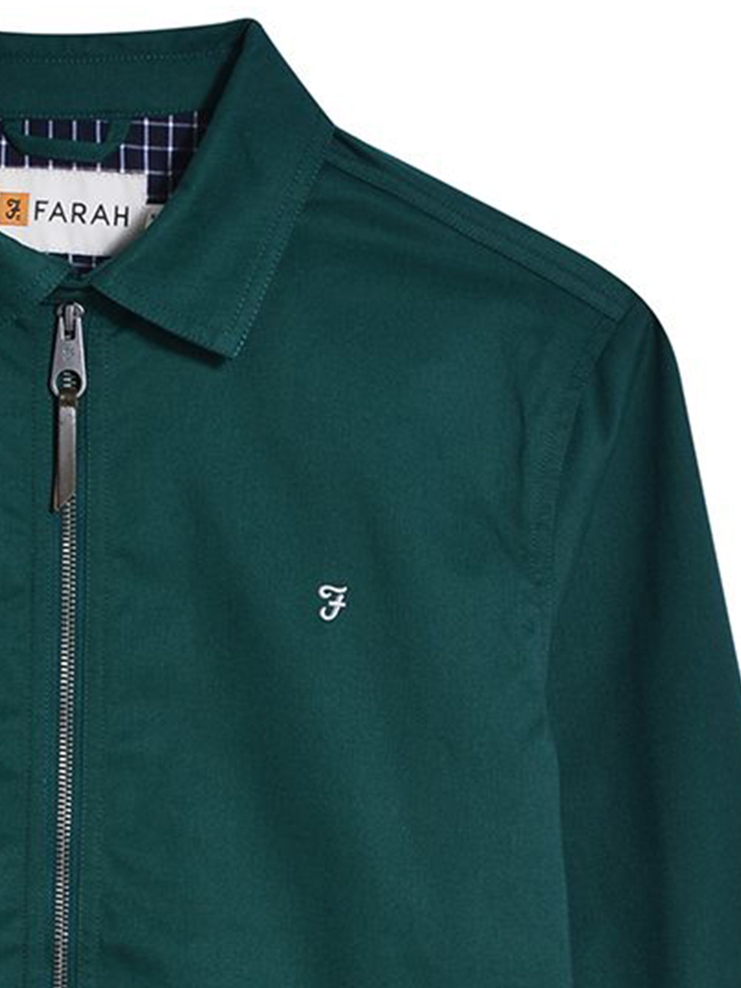 Farah | Jacket | Harrington | Green | Getty | Sale | Shop Now