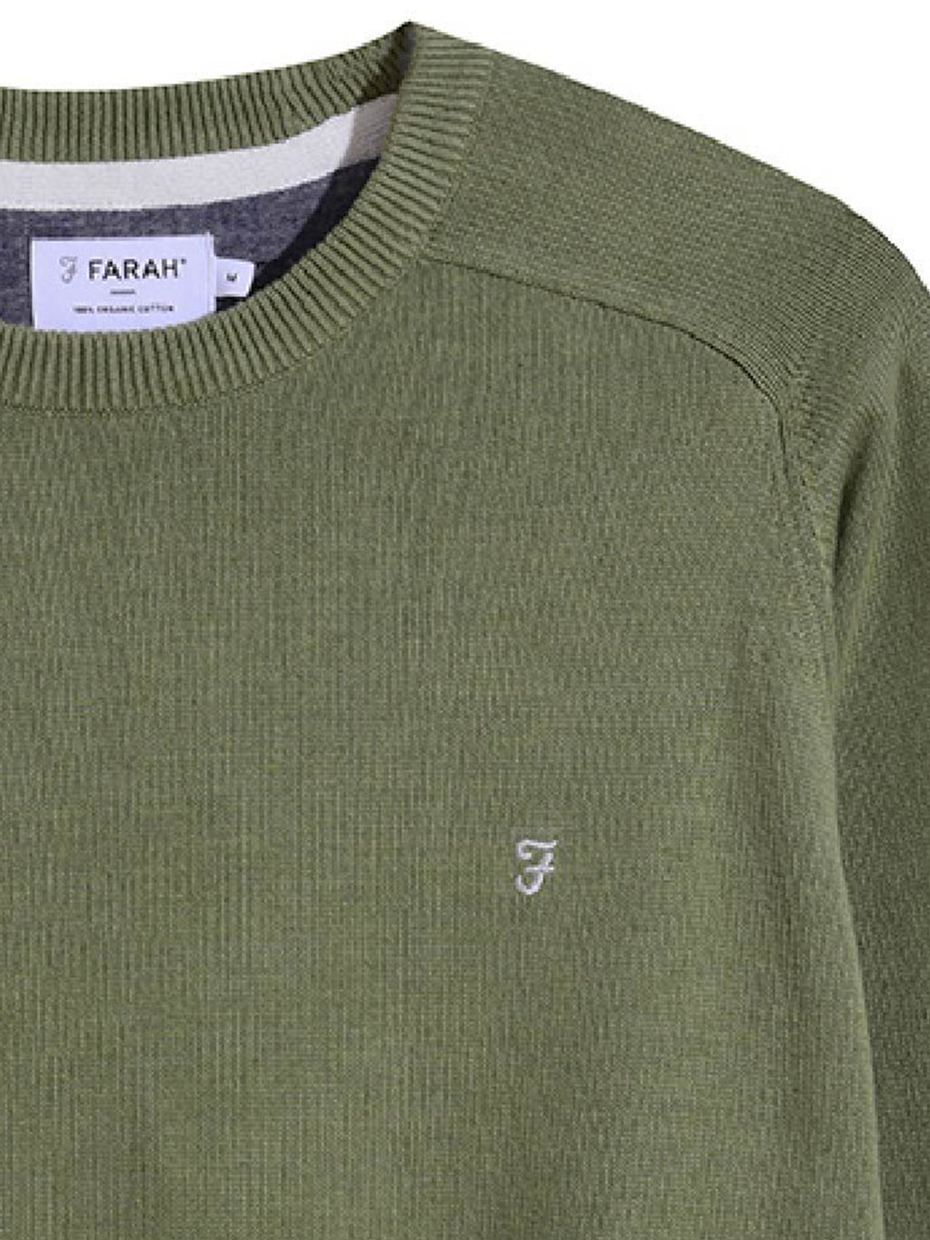 farah-jumper-green-crew-FAGS5066