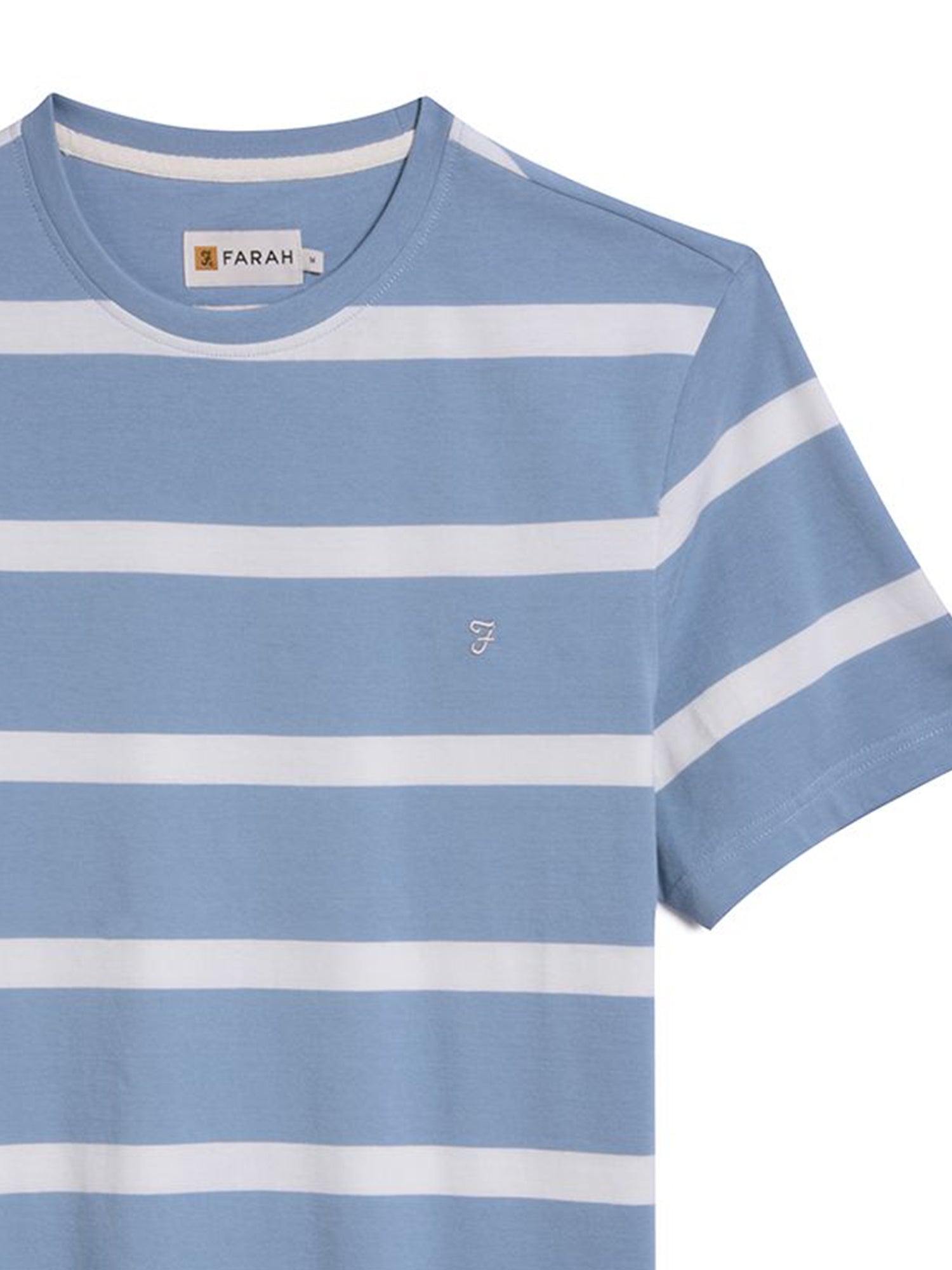 Farah T Shirt | Farah Striped T Shirt | Blue | Grey | Buy Now