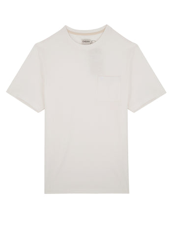 Farah - Pocket T-Shirt White