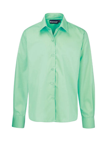 green-school-blouse