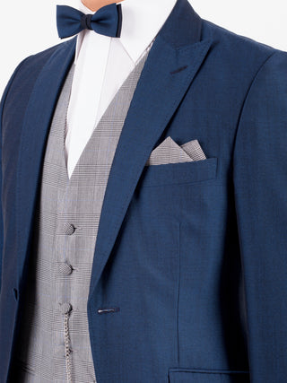 Royal Blue Mohair Wedding Suit